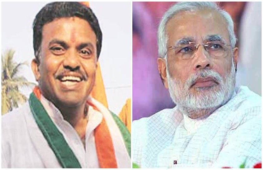कांग्रेसी नेता संजय निरुपम और पीएम नरेंद्र मोदी। (फोटो सोर्स- इंडियन एक्सप्रेस)