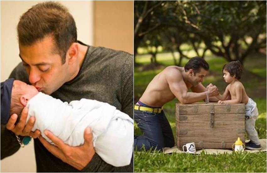 बच्चों के साथ सलमान खान 