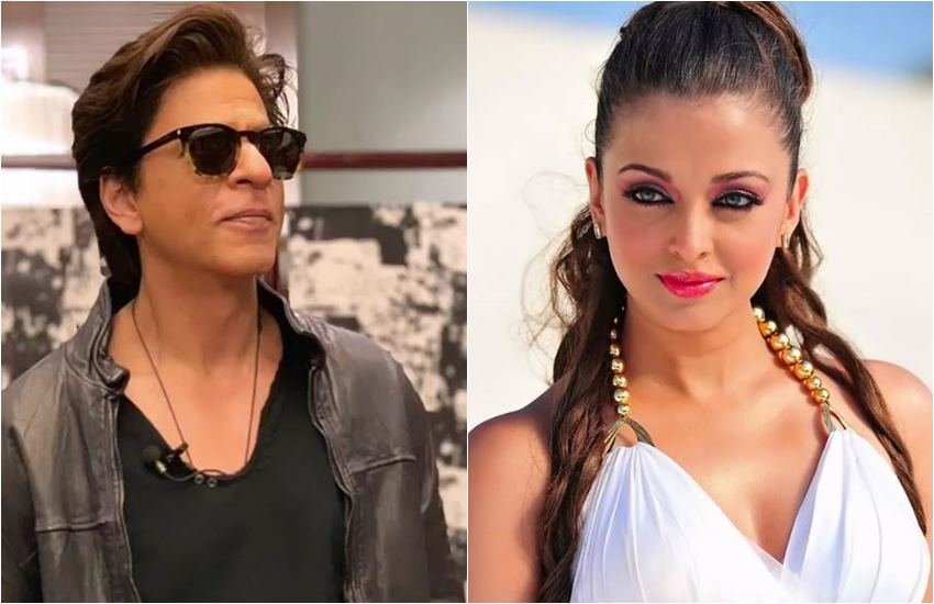 शाहरुख खान दूसरी तरफ ऐश्वर्या राय