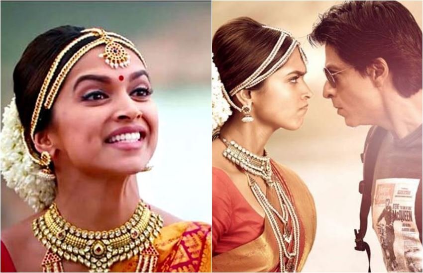 फिल्म चेन्नई एक्सप्रेस में दीपिका पादुकोण और शाहरुख खान