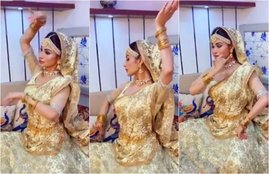 Mouni Roy, TV popular actress Mouni Roy, Mouni Roy Practicing for her dance sequence, Mouni Roy in Naagin 3, Mouni Roy Dance video, Naagin 3 actress Mouni Roy, television actress mouni roy, entertainment news, bollywood news, television news, entertainment news