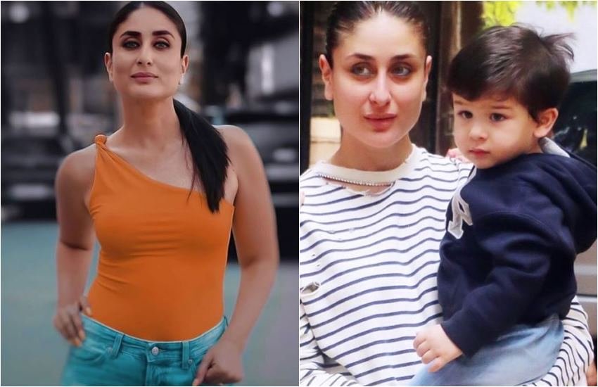 करीना कपूर बेटे तैमूर अली खान के साथ