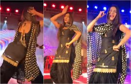 Sapna Choudhary, Sapna Choudhary perform, sapna choudhary dancing in a haryanvi song, sapna choudhary performance in tere hath kadi na ani, sapna choudhary fans says this is the best performance of sapna choudhary, best performance of sapna choudhary, entertainment news, television news, entertainment news, bollywood news