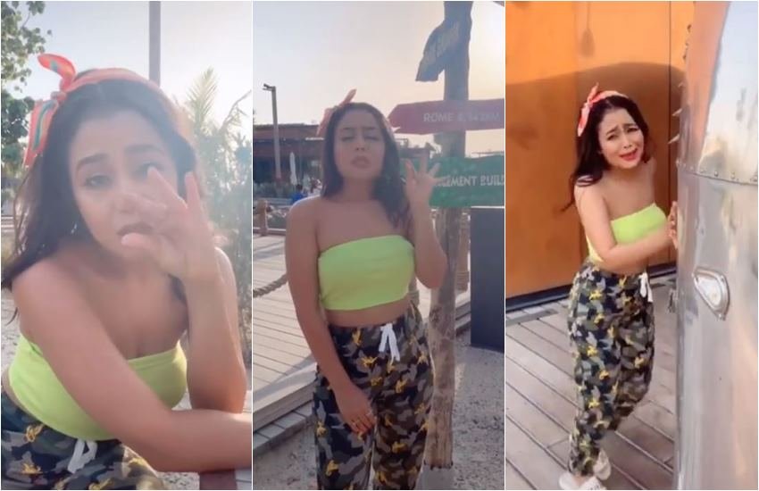 Neha Kakkar, Neha Kakkar dancing in new TIK TOK video, Neha kakkar with Tony Kakkar, Neha kakaar Song Dheeme Dheeme, neha kakkar fans goes crazy to see her dance, entertainment news, bollywood news, television news, neha kakkar news, neha kakkar relationship news, entertainment news