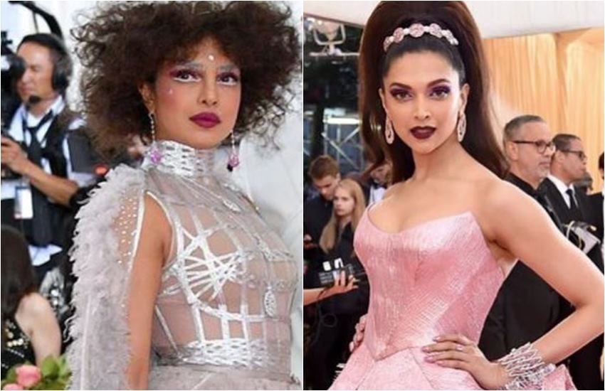 Deepika Padukone in Met Gala 2019, priyanka chopra in Met Gala 2019, Met Gala 2019, deepika reached in a The Metropolitan Museum of Art, The Metropolitan Museum of Art event, deepika padukone as barbie doll, priyanka chora get trolled in social media, Deepika padukone trolled by social media, users compared the to beauty queens of bollywood, The Metropolitan Museum of Art,, new York The Metropolitan Museum of Art,