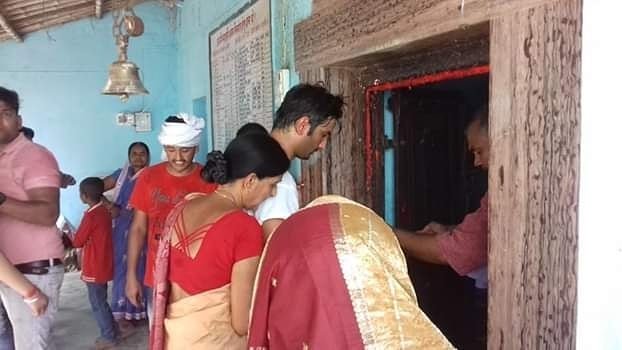 ushant Singh Rajput, Sushant Singh rajput in Bihar, Sushant Singh Rajput visits Bihar after 117 years, Purnia, Khagaria, Bhagwarti temple, Mother's mannat, Chichhore, Nitresh Tiwari