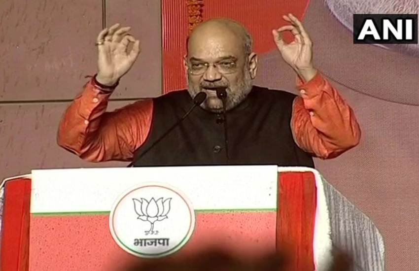 बीजेपी के राष्ट्रीय अध्यक्ष अमित शाह। (फोटो क्रेडिट/ANI Twitter Handle)
