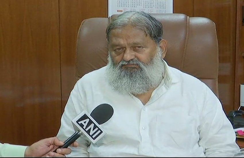 बीजेपी नेता और हरियाणा सरकार में मंत्री अनिल विज 
फोटो सोर्स- एएनआई 