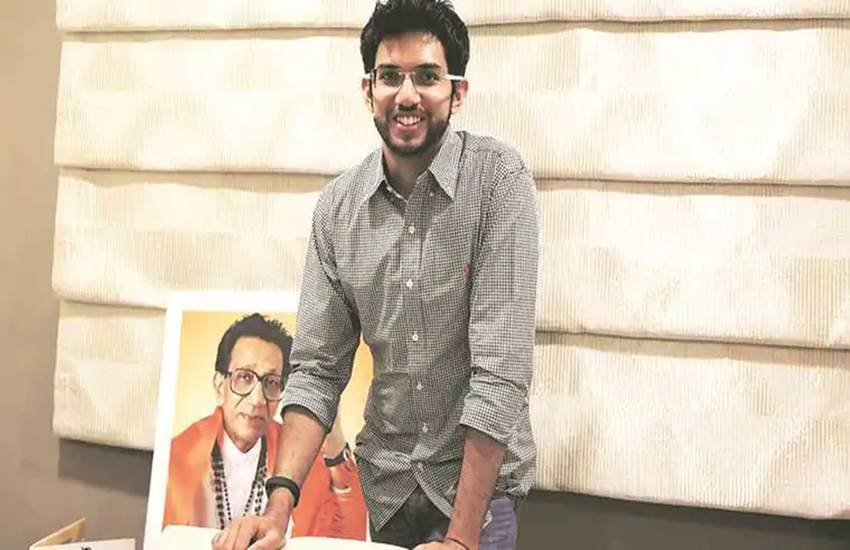 शिव सेना के संस्थापक बाल ठाकरे के पोते आदित्य ठाकरे। (Express Photo)