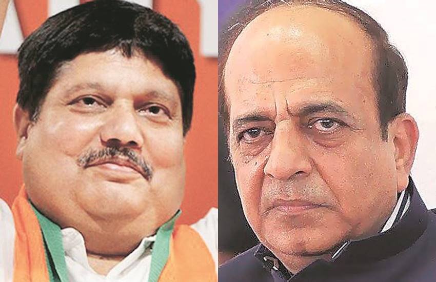 अर्जुन सिंह और दिनेश त्रिवेदी। अर्जुन सिंह और दिनेश त्रिवेदी।