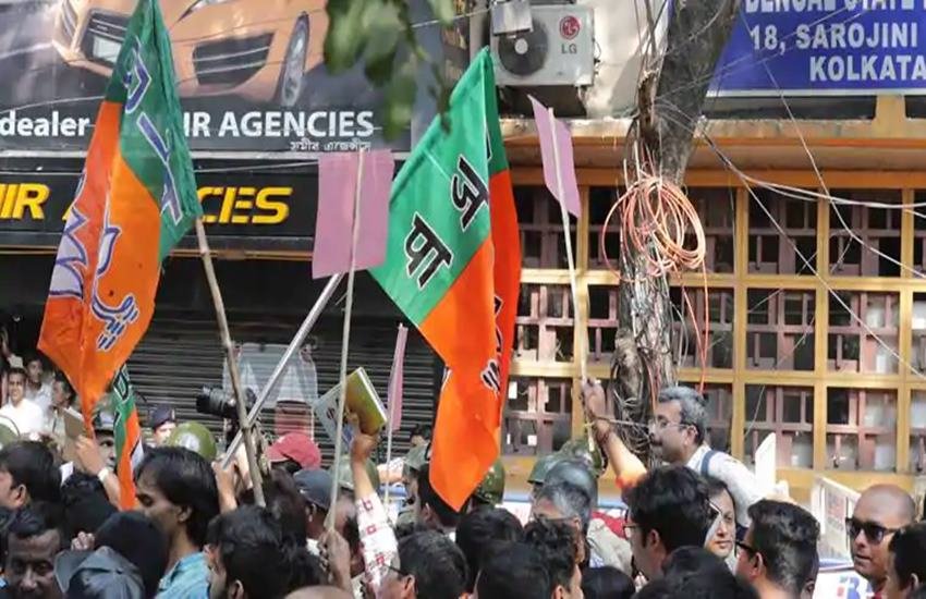 बिहार में भाजपा उम्मीदवार संजय जायसवाल पर हमला करने की कोशिश की गई। (Photo: ANI)