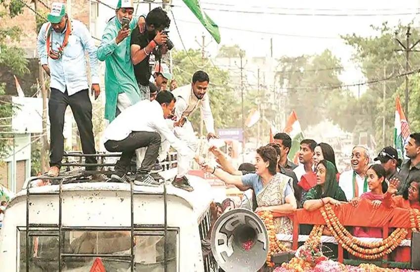 Congress leader Priyanka Gandhi Vadra