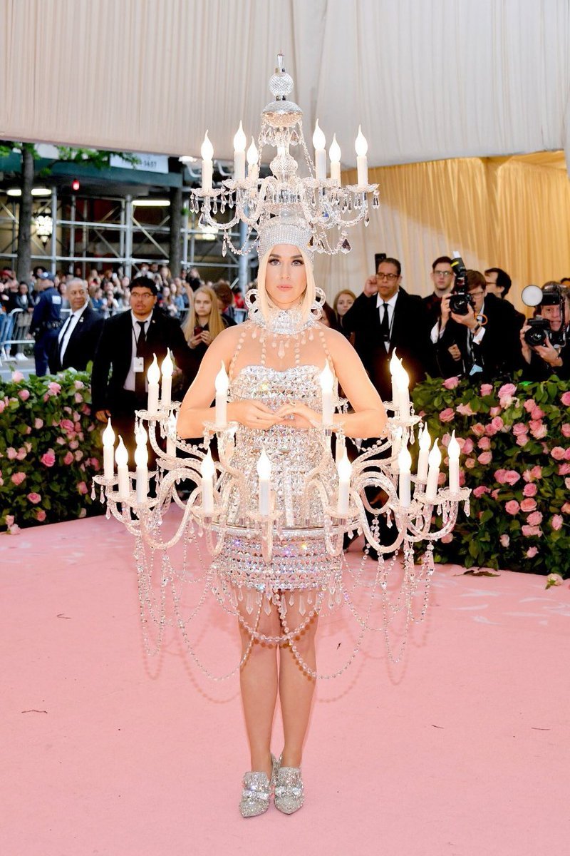 Entertainment, Celebrities, Style, News, Fashion, Katy Perry, Met Gala 2019, met gala 2019,cheeseburger,twitter, katy perry lamp dress, katy perry songs