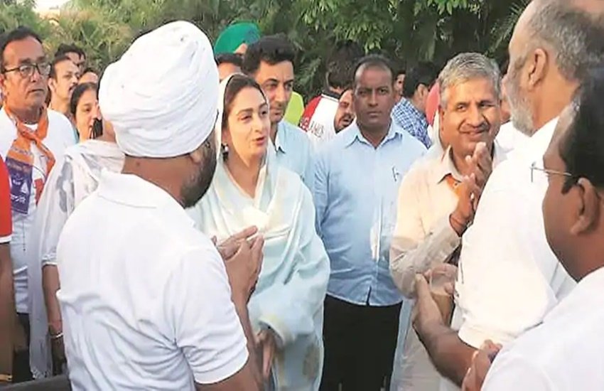 Harsimrat Kaur Badal, BJP, PM Modi. Viral post