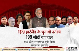 Hindi-Heartland Madhya Pradesh Rajasthan Chhattisgarh Uttarpradesh Jharkhand Bihar Lok Sabha Seat Election Result 2019