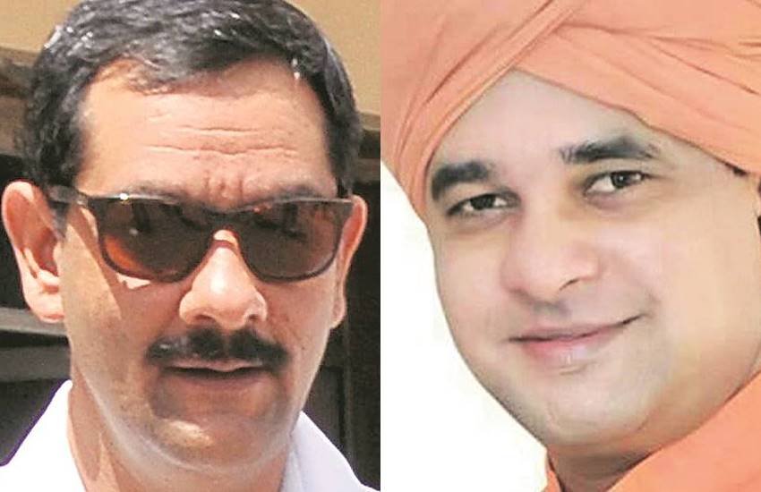 जितेंद्र सिंह और महंत बालकनाथ