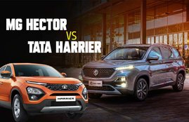 MG Hector vs Tata Harrier comparison, MG Hector vs Tata Harrier features, MG Hector vs Tata Harrier specification, MG Hector vs Tata Harrier price, MG Hector vs Tata Harrier detail