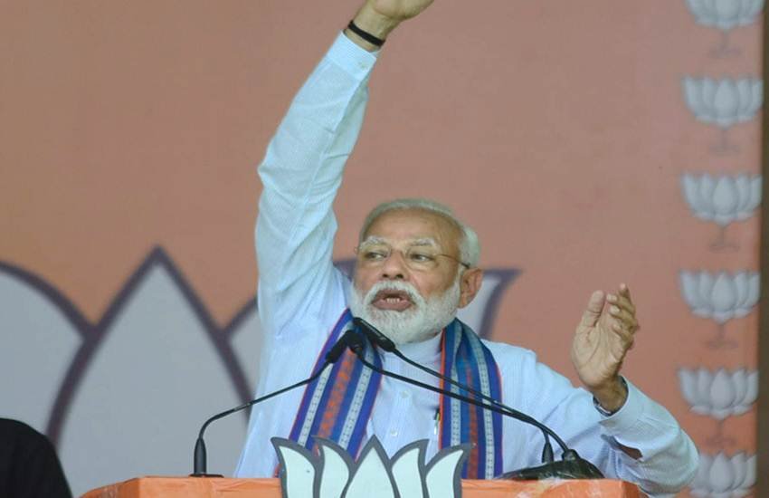 हरियाणा में जनसभा को संबोधित करते प्रधानमंत्री नरेंद्र मोदी। (Photo: ANI) हरियाणा में जनसभा को संबोधित करते प्रधानमंत्री नरेंद्र मोदी। (Photo: ANI)