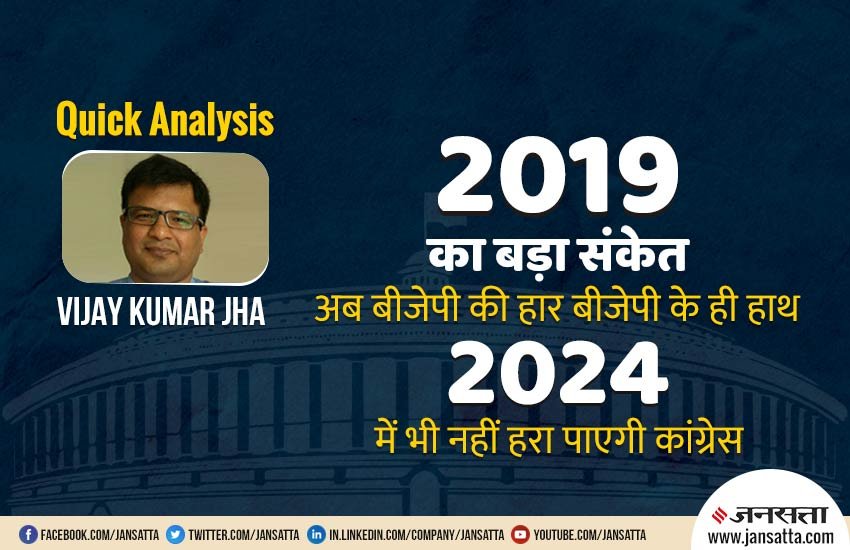 आज भारत का राजनीतिक परिदृश्‍य विकल्‍प-शून्‍य बना हुआ है। वैसे ही, जैसे कांग्रेस के लिए 80 के दशक तक था।