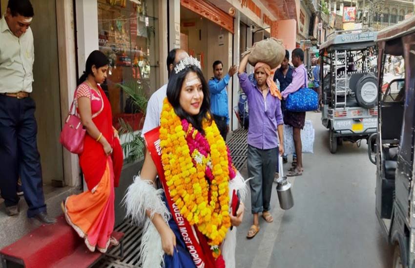 मिस इंडिया मोस्ट पॉपुलर फेस 2018 विनर रचना,फोटो सोर्स- स्थानीय