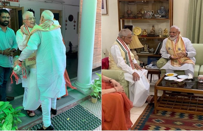 modi meets murli manohar joshi