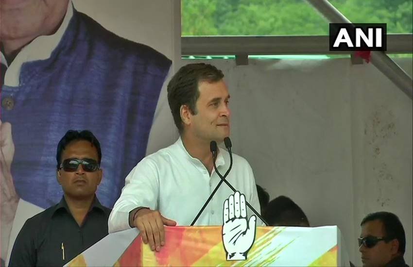 सोलन में राहुल गांधी, फोटो सोर्स- ANI
