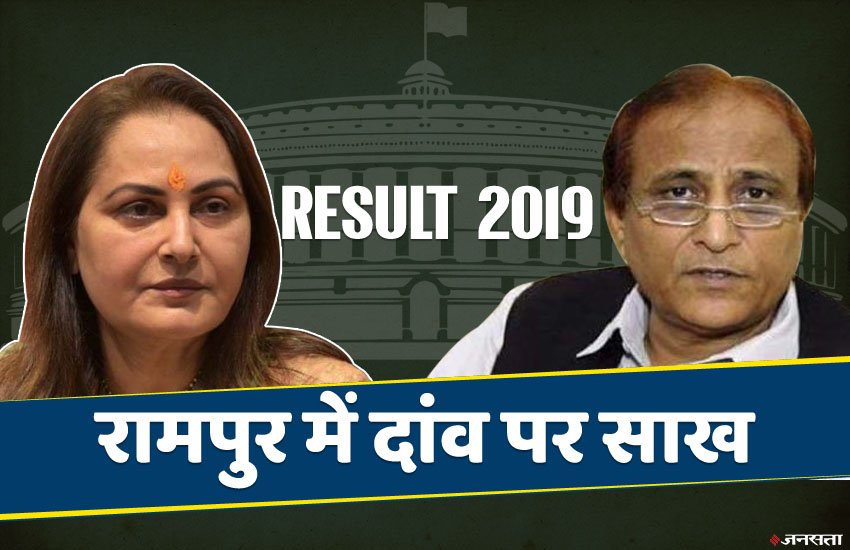 Rampur Election Result 2019 : जया प्रदा Vs आजम खां। फोटो सोर्स : नरेंद्र