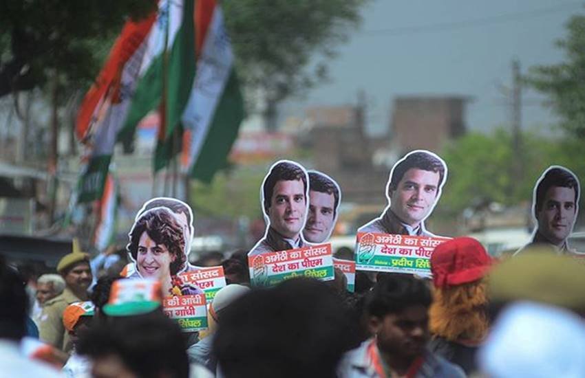 अमेठी से सांसद राहुल का मुकाबला भाजपा की स्मृति ईरानी से है। (फोटोः इंडियन एक्सप्रेस)