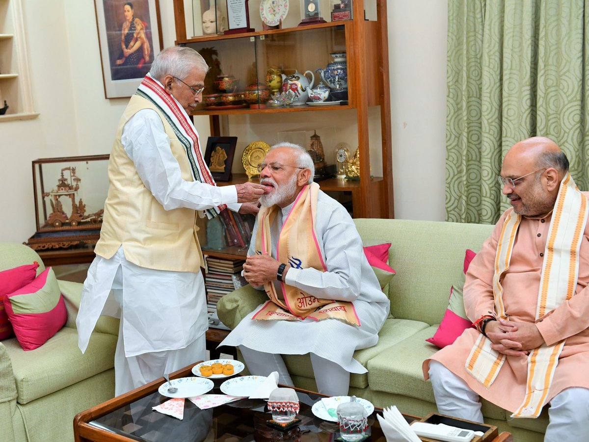India, India news, India news today, Today news, Google news, Breaking news,Prime Minister of India,Narendra Modi,Murli Manohar Joshi,L. K. Advani,amit shah, elections Results 2019, Modi, Elections photo gallery
