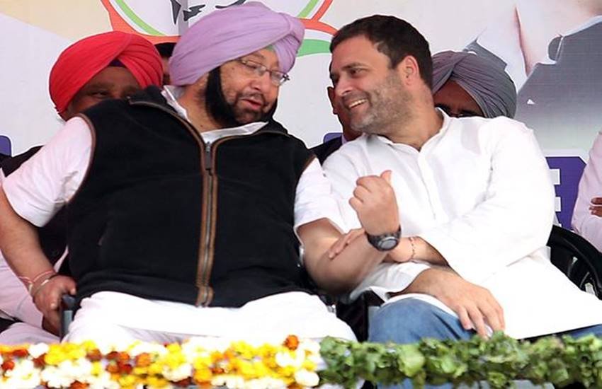 सीएम अमरिंदर सभी 13 उम्मीदवारों के लिए प्रचार कर रहे हैं। (फोटोः इंडियन एक्सप्रेस)

