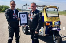 Fastest Auto Rickshaw In The World, Guinness World Records, Matt Everard, Fastest Auto Rickshaw speed, Fastest Auto Rickshaw price