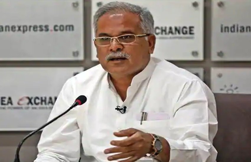 छत्तीसगढ़ के सीएम भूपेश बघेल (फोटो सोर्स: इंडियन एक्सप्रेस) 