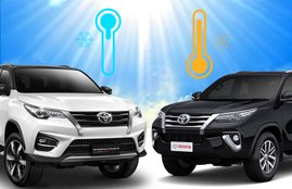 black color car heat in summer, white color car cool in summer, black color car AC affect in summer, car ac maintenance, car ac effect mileage