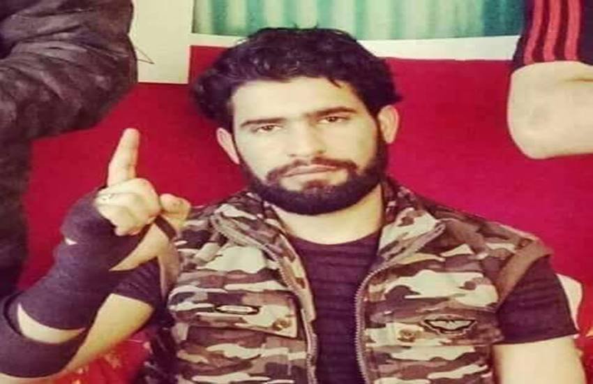 मारा गया खूखार आतंकी जाकिर मूसा (फोटो-एएनआई)