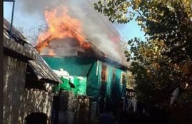 burnt house