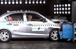 Honda Amaze NCAP crash test rating, Honda Amaze NCAP child safety rating, Honda Amaze NCAP crash test video, Honda Amaze NCAP test, india bound Honda Amaze NCAP test