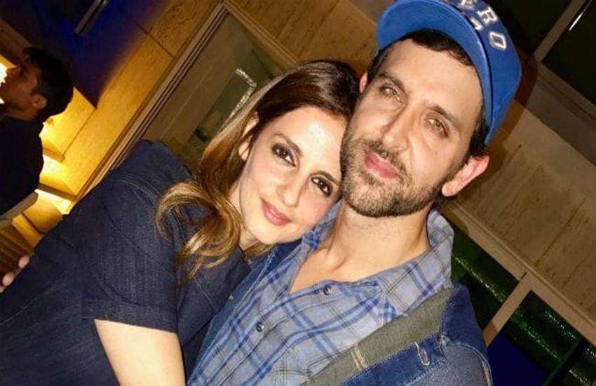Sussanne Khan, Hrithik Roshan, Hrehaan and Hridhaan, Hrithik Roshan Super 30