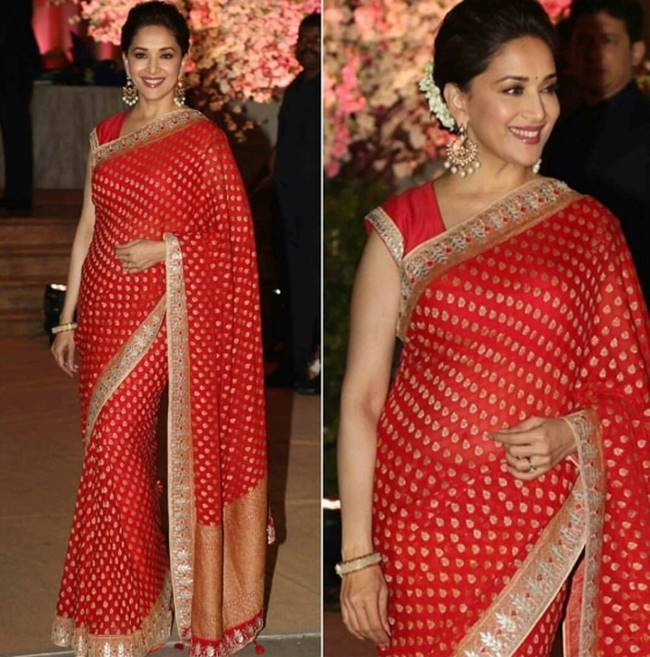 jansatta photo gallery, jansatta photos, madhuri dixit, madhuri dixit birthday looks, madhuri dixit latest photos, madhuri dixit fashion, madhuri dixit smile, madhuri dixit saris, madhuri dixit ethnic saris