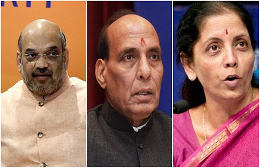 मोदी कैबिनेट के मंत्री 