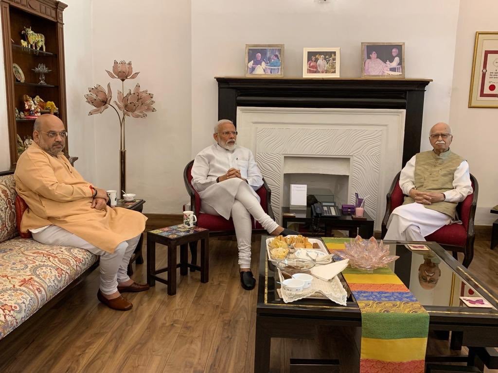 India, India news, India news today, Today news, Google news, Breaking news,Prime Minister of India,Narendra Modi,Murli Manohar Joshi,L. K. Advani,amit shah, elections Results 2019, Modi, Elections photo gallery