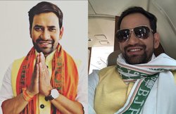 ‘EVM गायब करने का प्लान उसे पहले से पता था’, निरहुआ को एजाज खान ने किया ट्रोल