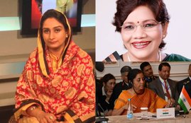 Nirmala Sitharaman, Smriti Irani, Harsimrat Kaur Badal, Rahul Gandhi, Amethi, Sadhvi Niranjan Jyoti, Renuka Singh Saruta, Deboshree Chowdhury