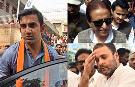 Rahul Gandhi, Mayawati, Election Commission, Navjot Singh Sidhu, Maneka Gandhi, Yogi Adityanath, Pragya Thakur
