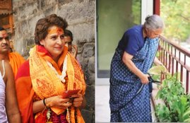 Kamal Nath, Priyanka Gandhi Vadra, Madhya Pradesh, Priyanka Gandhi prayers in Mahakaleshwar temple, Mahakaleshwar temple priyanka gandhi, sheila dixit, atishi marlena, gautam gamdbhir