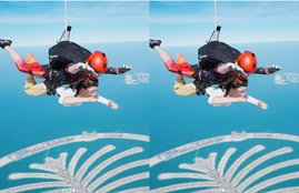 Urvashi Rautela, skydiving, Dubai, Hate Story 4,Pagalpanti,Urvashi Rautela, jansatta gallery, jansatta enertainment gallery