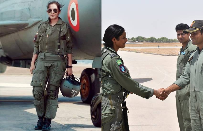 first Female fighter pilot, Bhawana Kanth, Female fighter pilot, MiG 21 fighter aircraft, Mohana Singh, Avani Chaturvedi