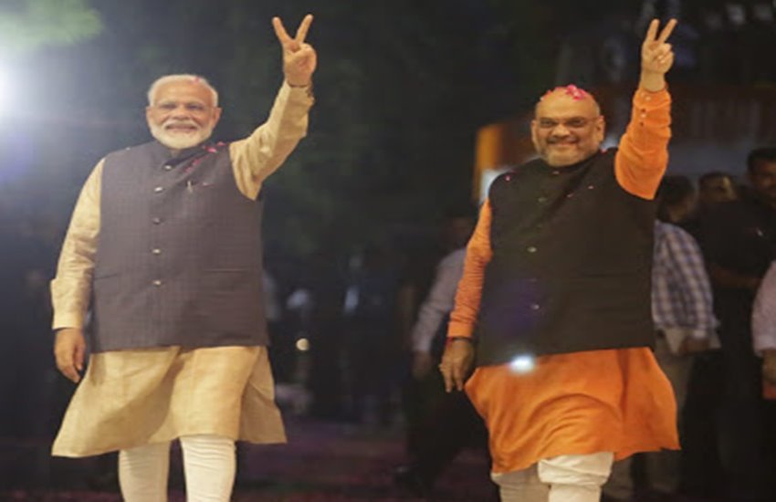 पीएम नरेंद्र मोदी और अमित शाह 
फोटो सोर्स- इंडियन एक्सप्रेस 