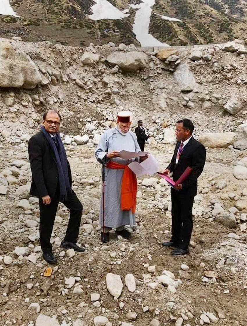 PM Modi in Kedarnath