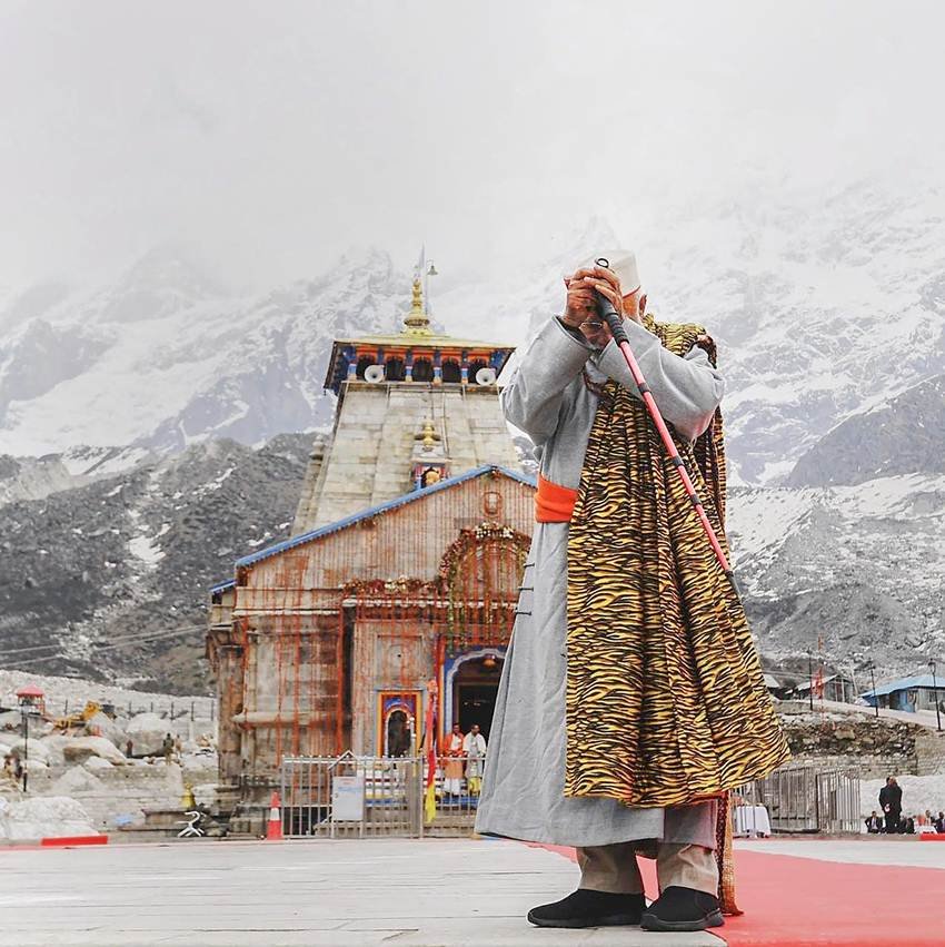 PM Modi in Kedarnath