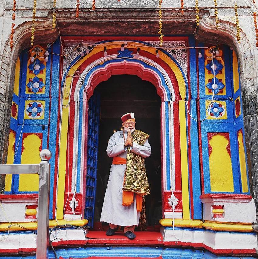 PM Modi in Kedarnath